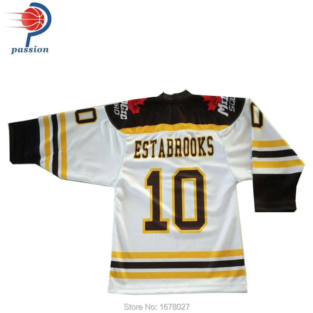 Wholesale cheap sublimated custom team set ice hockey jerseyin Hockey