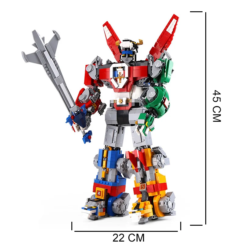 DHL фильм последовательное соединение робот совместимый 16057 leSet 21311 Voltron Модель Набор строительных блоков Кирпичи Детские игрушки Подарки для мальчиков - Цвет: 1130 NO BOX