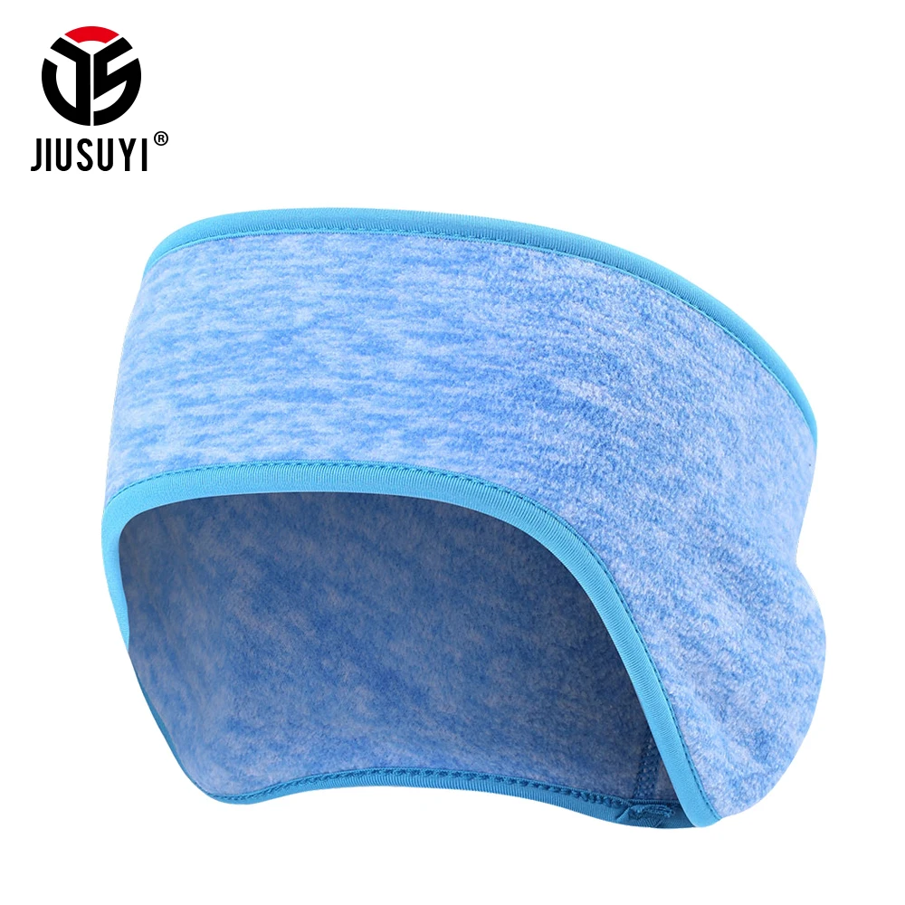 

Winter Polar Fleece Headband Wool Ear Warmer Sweatband Head Hair Bandana Headwear Scarf Moisture-wicking Headwrap for Women Men