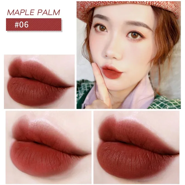 New Matte Velvet Lipsticks 6 Color Long Lasting Waterproof Lipstick