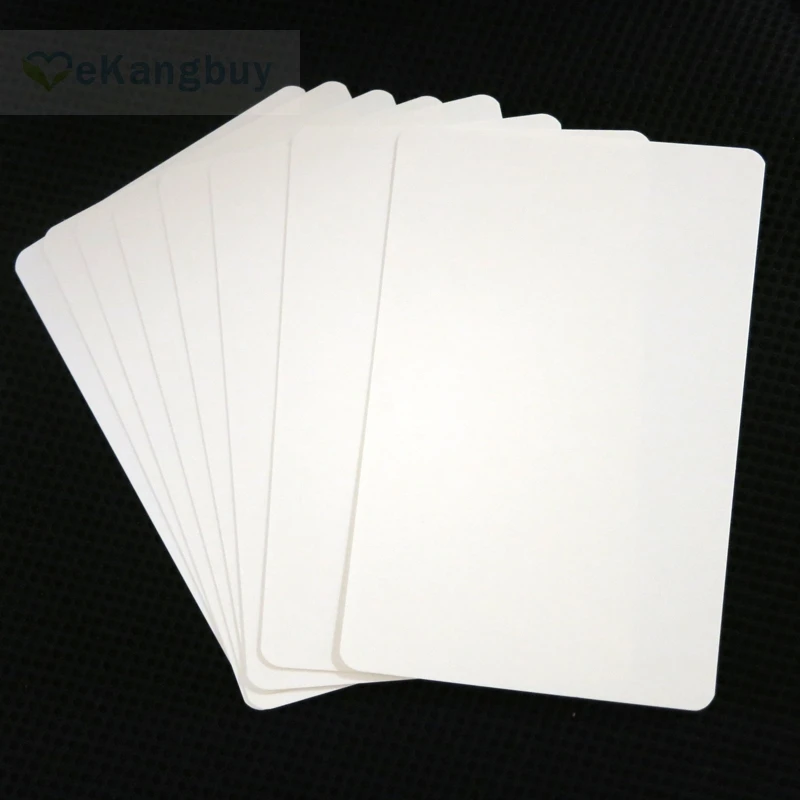 100 листов 350 г матовые белые бумажные карточки DIY закладки карточки для рисования