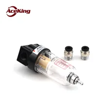 Yadeke air source processor AF2000 air oil water separator air compressor spray paint air gun filter single component drainage pneumatic compressor air source treatment filter dryer af2000 02 oil and water filter