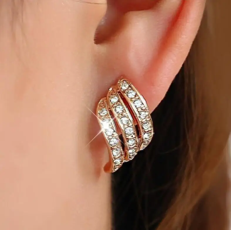 

Earrings For Women Pearl Cute Fashion Girls Animal Jewelry Trend Rabbit Flower Heart Silver Classic