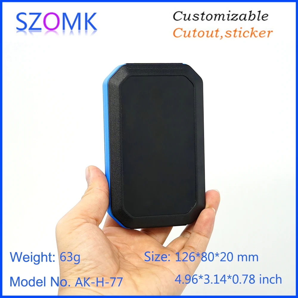 szomk handheld plastic box for electronics instrument housing plastic enclosure for pcb design junction box device project box (26)