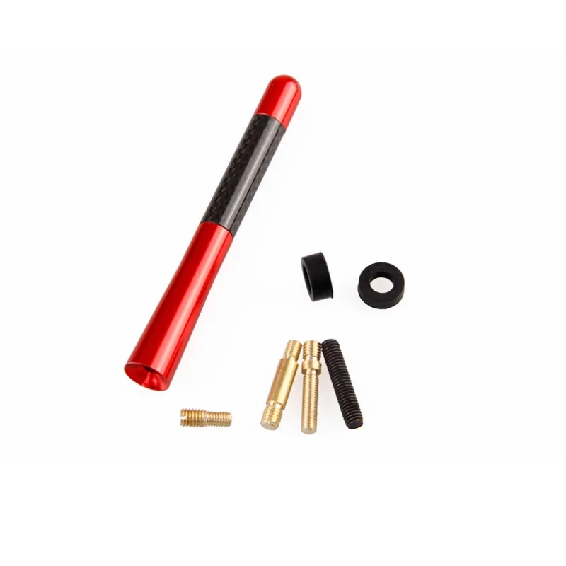 

Universal 12cm Carbon Fiber Short Radio Antenna for Ford Focus Fiesta Peugeot Mazda Citroen Opel Astra Skoda Toyota
