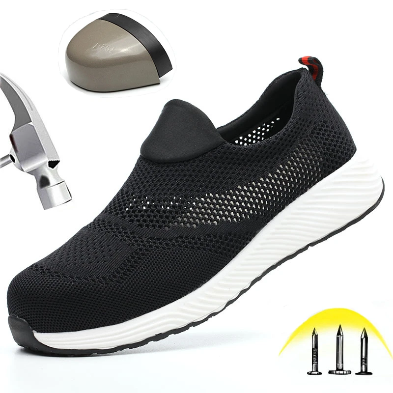 comfortable steel toe sneakers