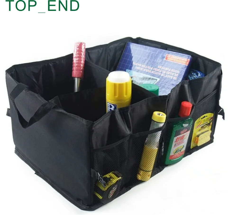 Portable & Foldable Car Trunk Organizer,car Boot Storage Box,multiple