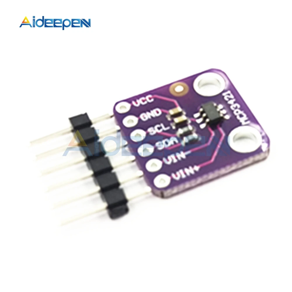 MCP3421 I2C SOT23 6 Delta Sigma ADC оценочный модуль плата для модуля последовательного