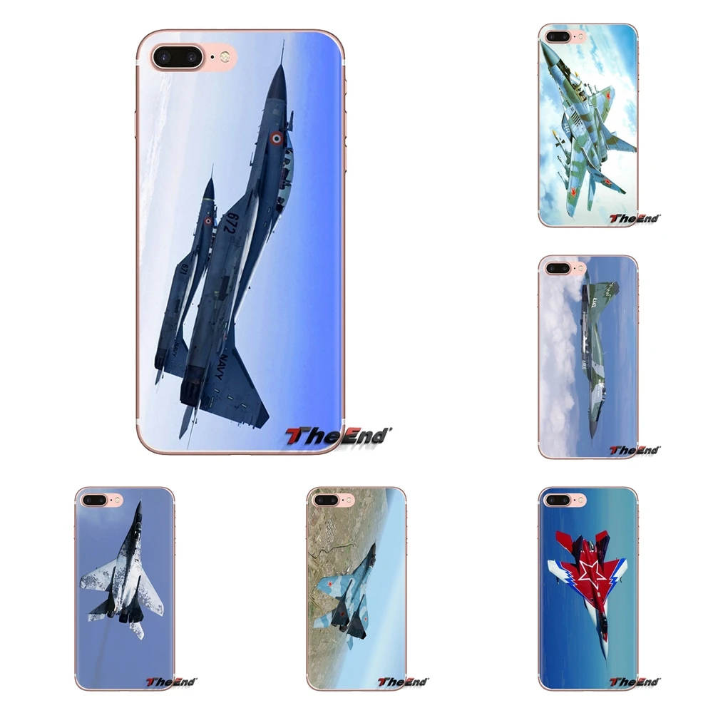 Mig 29 Fighter Aircraft обои для Xiaomi Mi3 Samsung A10 A30 A40 A50 A60 A70 Galaxy S2 Note 2 Grand Core Prime Мягкий ТПУ чехол |