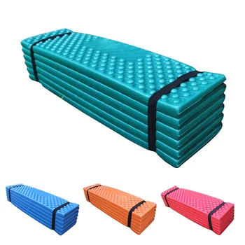 

190x57*2cm Moisture Proof Camping Mattress Sleeping Pad Folding Egg Slot Yoga Mat Picnic Mat Outdoor Beach Mat Natural Rubber