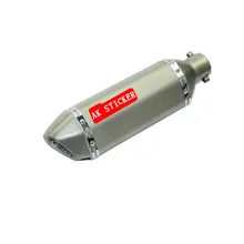 51MM universal Modified Motorcycle Exhaust Pipe Muffler YZFR1 YZFR6 CBR125 CB250 CBR250 CB400 CB600 VFR800 FJR1300 MT03 MT07 FZ6