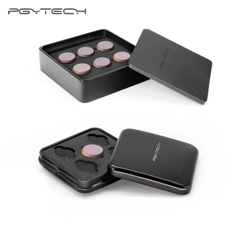

PGYTECH DJI MAVIC AIR Lens/Camera Filters Kit UV CPL ND4 ND8 ND 16 ND 32 Filter for DJI MAVIC Air Drone Accessories (Advanced)