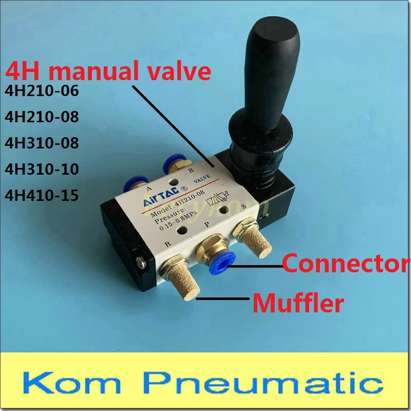 4H210-08 Five-Way Hand-Operated valves Two-Position Manual Pull Valve 4H210-08 Pneumatic Switch Manual air Control Valve Manual Pull Valve 4H210-08 Five-Way Hand-Operated valves Two-Position Manual Pull Valve 4H210-08 Pneumatic Switch Manual air Control Valve Manual Pull Valve