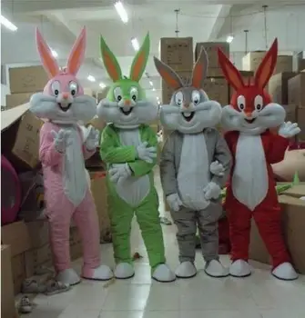 

Rabbit Mascot Costume Suits Cosplay Party Game Dress Outfits Clothing Advertising Carnival Halloween Xmas Easter Festival Adults