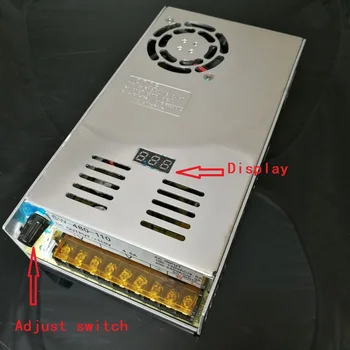 

Adjustable DC voltage switching power supply 0-110V 4.5A 480W voltage display