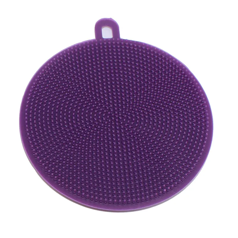 Magic Cleaning Brushes Silicone Dish Bowl Scouring Pad Pot Pan Easy to clean Wash Brushes Cleaning Brushes Kitchen tool (7)