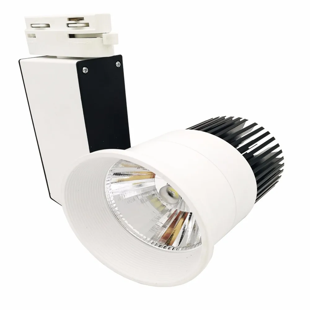 Levou a Iluminação da Trilha Nova Chegada Levou Pista 30 w Cob Novety Ferroviário Lâmpada Ac85-265v 2020 Luz 3 Luzes e Iluminação