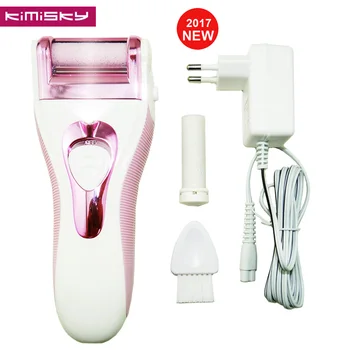 

New Electric Foot File Pedicure tools Dead Skin Remover Foot care Tool 2 Roller Head Foot Care Callous Pedicura Pies Callus