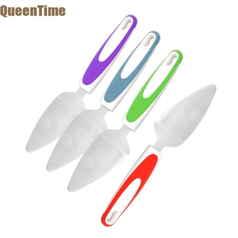  Queentime Stainless Steel Cake Spatula Pancake Bread Serving Shovel Pizza Peel Cheese Scraper Cream