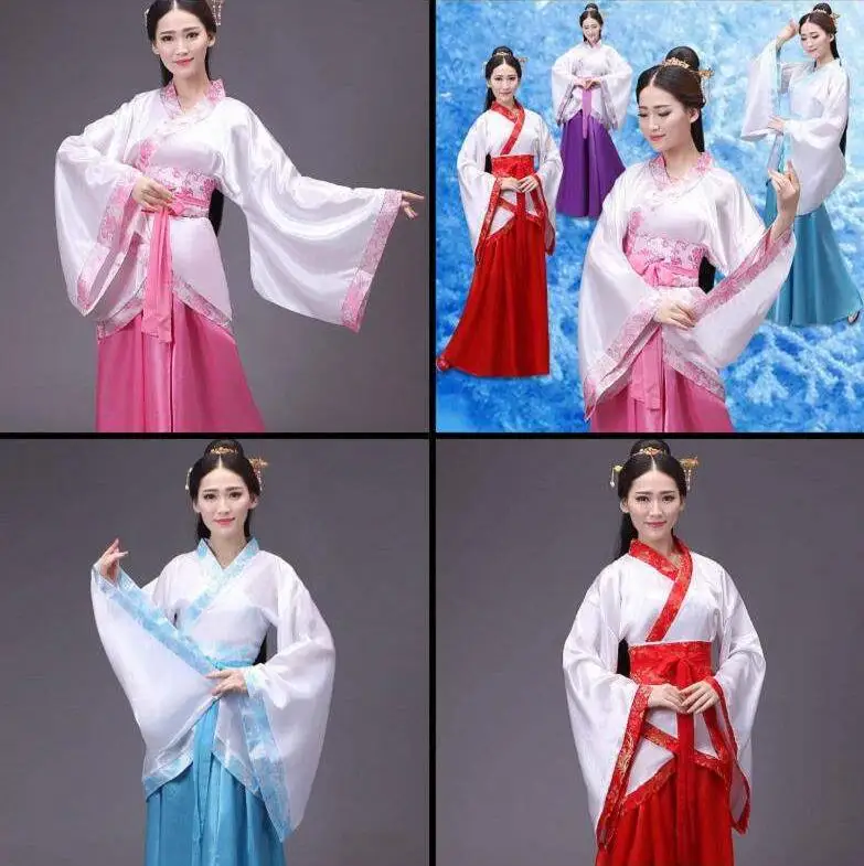 Женский костюм Hanfu для косплея в стиле древнего китайского фарфора | Тематическая