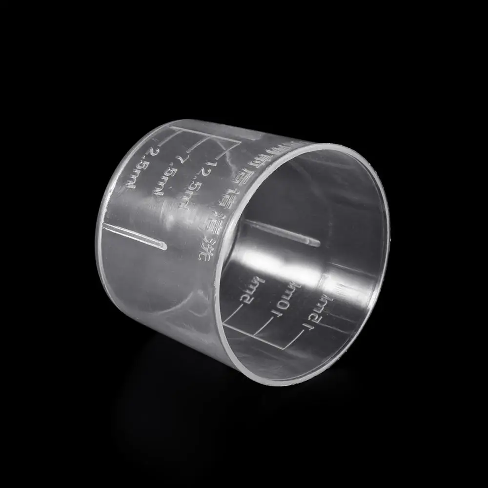 

10Pcs 15ml Clear Plastic Measuring Cup Graduated Measure Beaker Measuring Medicine Cups For Lab PP Transparent