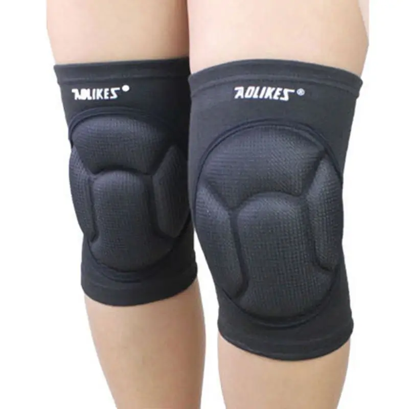 

Mens Thickening Football Volleyball Extreme Sports knee pads brace support Protect Cycling Knee Protector Kneepad ginocchiere