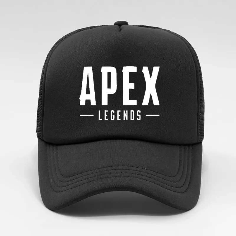 Новые многофункциональные бейсбольные кепки Apex Legends ручная печать хип-хоп унисекс Регулируемый головной убор Спорт на открытом воздухе черно-белая сетка - Цвет: color 11