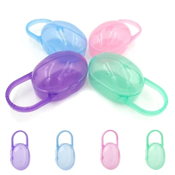 

1pcs Pacifier Box Holder Portable Baby Infant Kids Pacifier Nipple Cradle Case Holder Travel Storage Box