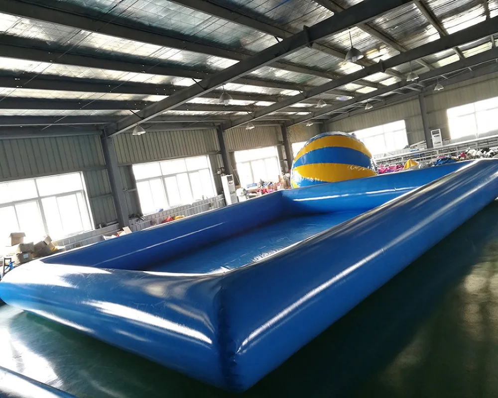 Высококачественный гигантский синий надувной бассейн взрослый размер надувной бассейн для продажи