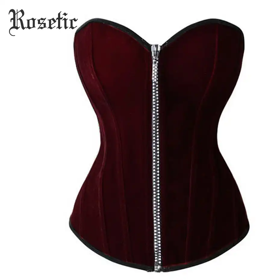 Wine red corset Clearance