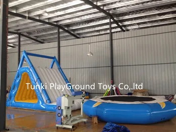 

Water Slide Inflatable Water Park With Water Pool Inflatable Water Game