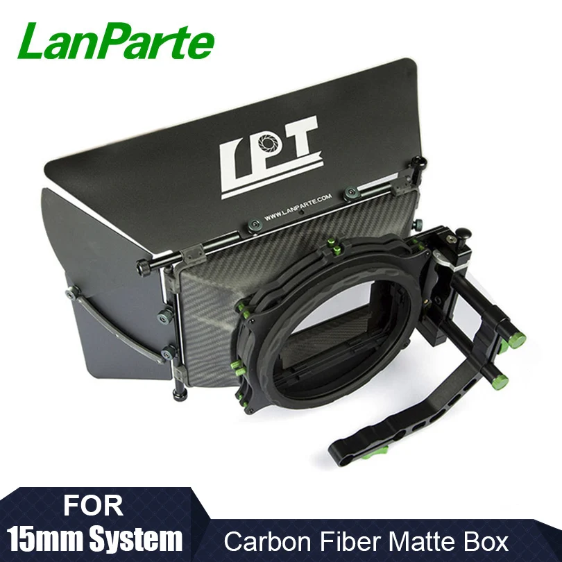 LanParte Lightweight Carbon Fiber Matte Box with 2 Stage