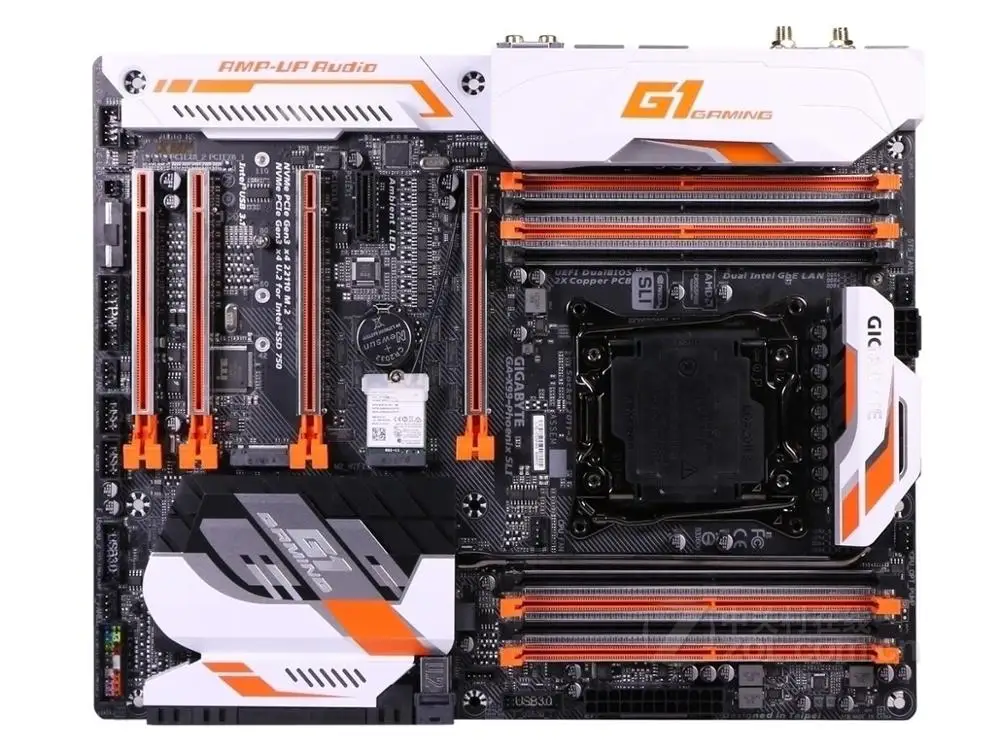 

Gigabyte GA-X99-PHOENIX SLI Desktop Motherboard PHOENIX SLI X99 LGA 2011-V3 Core i7 DDR4 128GB USB3 ATX Original Used Mainboard