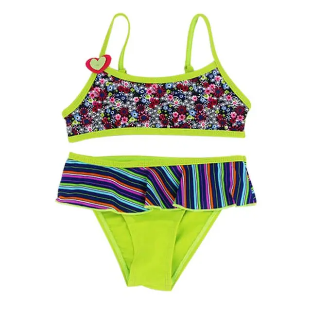 Best Offers Summer Girls Split Two-pieces Bikini Children's Swimwear Bathing Suits Baby Floral Swimming Suit Girl Beachwear Best Offers Summer Girls Split Two-pieces Bikini Children's Swimwear Bathing Suits Baby Floral Swimming Suit Girl Beachwear
