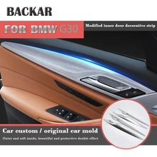 Backar Авто межкомнатных дверей защитный наклейки Внутренняя крышка для BMW G30 5 серии интимные аксессуары