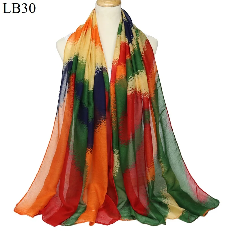 Multi-Color Polyester Cotton Women/'s Soft Scarf Wrap Shawl Scarves--180cm*90cm