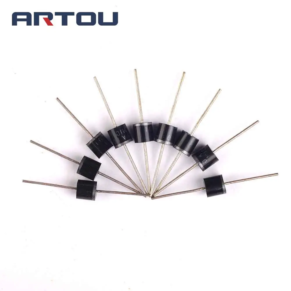 20 шт. 10A10 осевой выпрямительный диод 10 ампер 1000 в А 1 кв|rectifier diode|diode ampdiode 1000v |