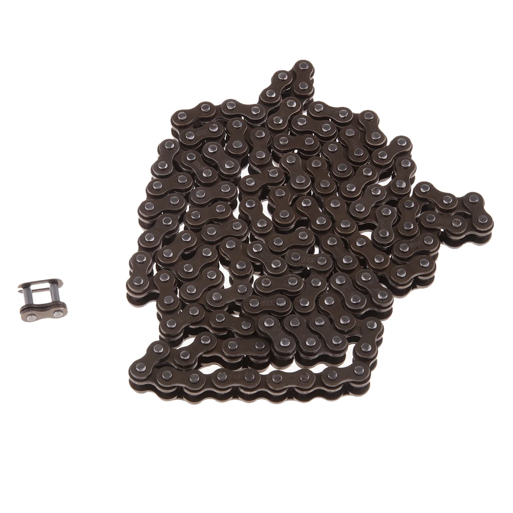 O-ring Motorcycle Dirt Bike Drive Chain - 25H 144Links for 47CC 49CC Motorcycle Drive Chain Drivetrain System