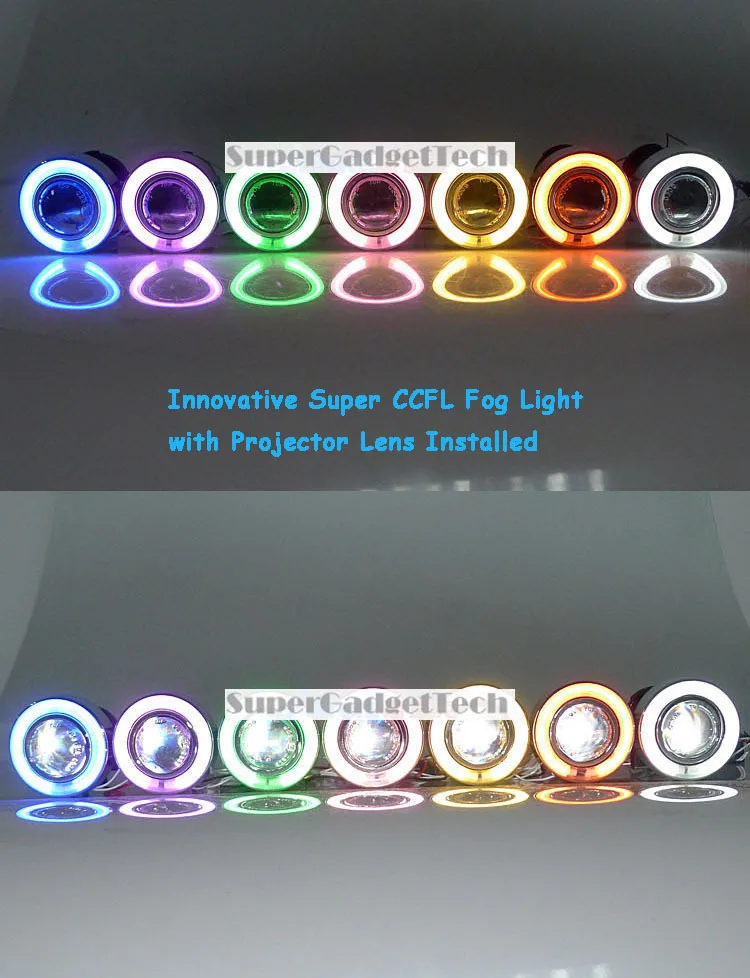 Инновационный CCFL Ангел глаз дневной ходовой светильник+ галогенный противотуманный светильник объектив проектора и противотуманная фара чехол для Mazda 5 2008-2010
