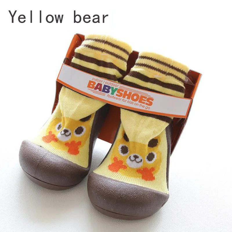 Новые детские дышащие нескользящие носки с мягкой подошвой носки с героями мультфильмов для малышей 0-1-3 лет