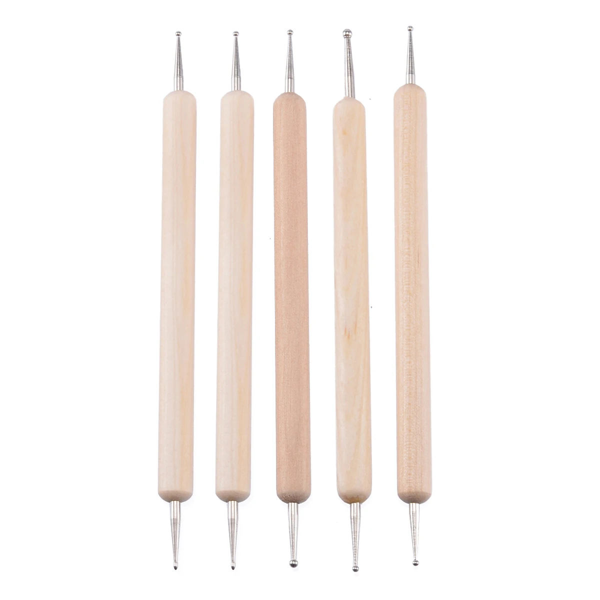 18pcs Clay Sculpting Carving Pottery Tools Polymer Modeling DIY Sculpture Slime Playdough Tool Embossing Nail Art Sculpting Tool