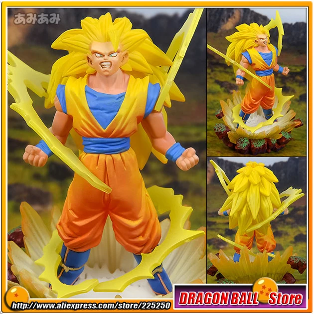 

Japan Anime "DRAGONBALL Dragon Ball Super" Original MegaHouse Dracap Memorial Complete Toy Figure - Super Saiyan 3 Son Goku