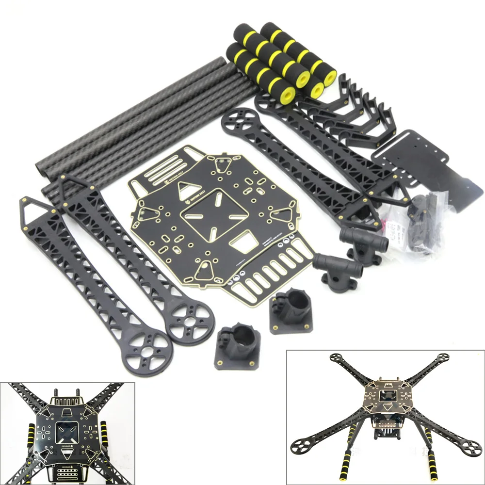 S520 SK500 Super Hard Arm 4-Axis Rack Quadcopter Frame Kit With Carbon firber Landing Gear Skid F450 Upgraded for FPV Dron | Игрушки и