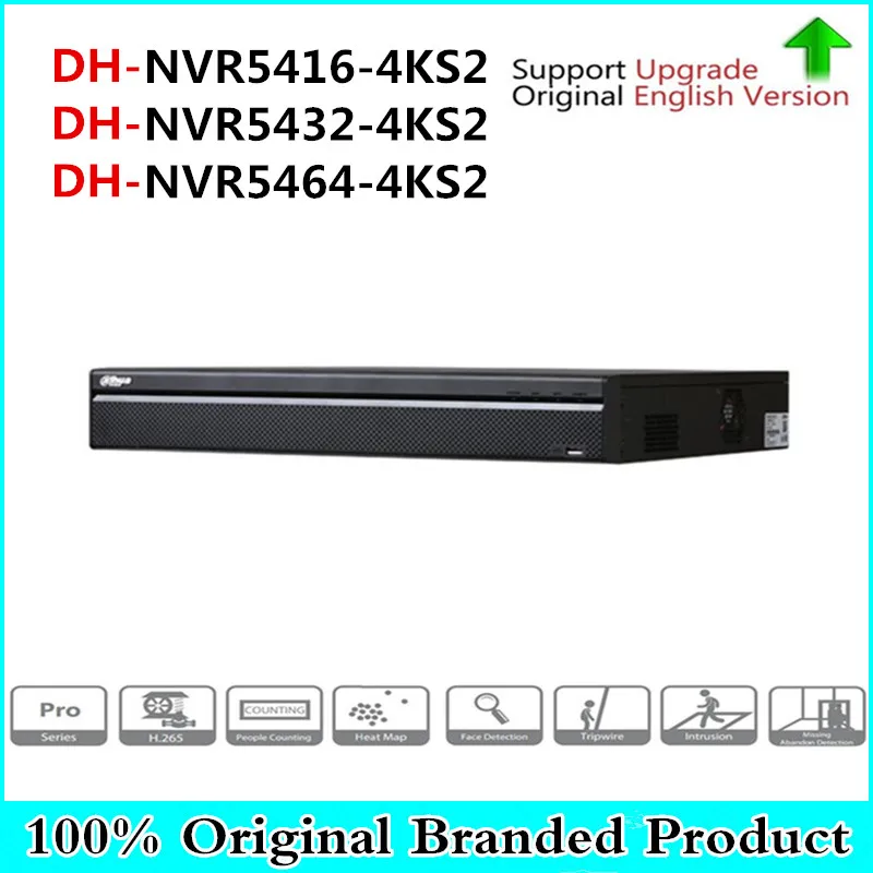

Original DH 16/32/64 Channel 1.5U 4K H265 PRO Network Video Recorder NVR5416-4KS2 NVR5432-4KS2 NVR5464-4KS2,free Shipping.