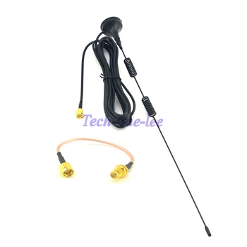 

4G 5dbi LTE Antenna 3g 4g lte Aerial 698-960/1700-2700Mhz magnetic base 3M Antena + SMA male to SMA female cable 15cm