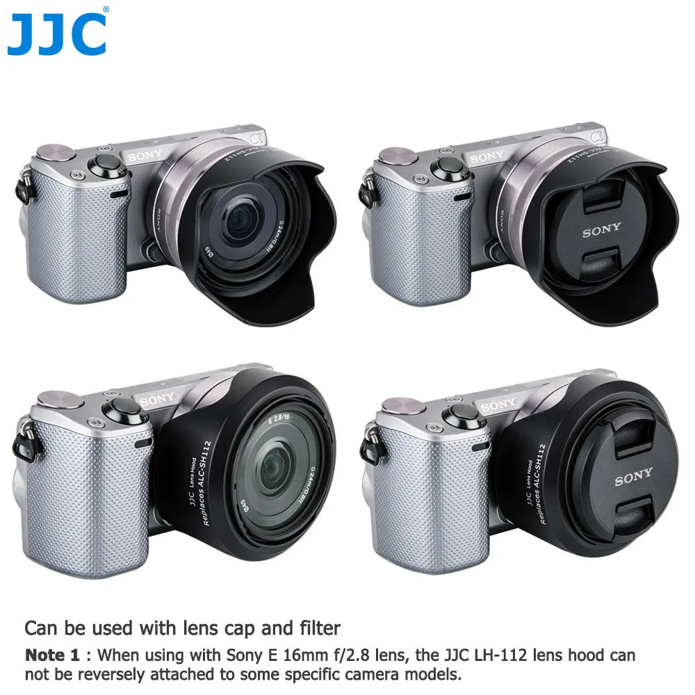 JJC байонетная бленда объектива 49 мм для Sony E 18 55 f/3 5 6 OSS/E 16 f/2 8/E 35 f/1 8 OSS/FE 28 f/ 2