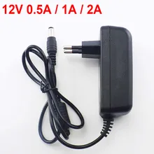 100-240V AC to DC Power Adapter Supply Charger adapter 5V 12V 1A 2A 3A 0.5A US EU Plug 5.5mm x 2.5mm for Switch LED Strip Lamp