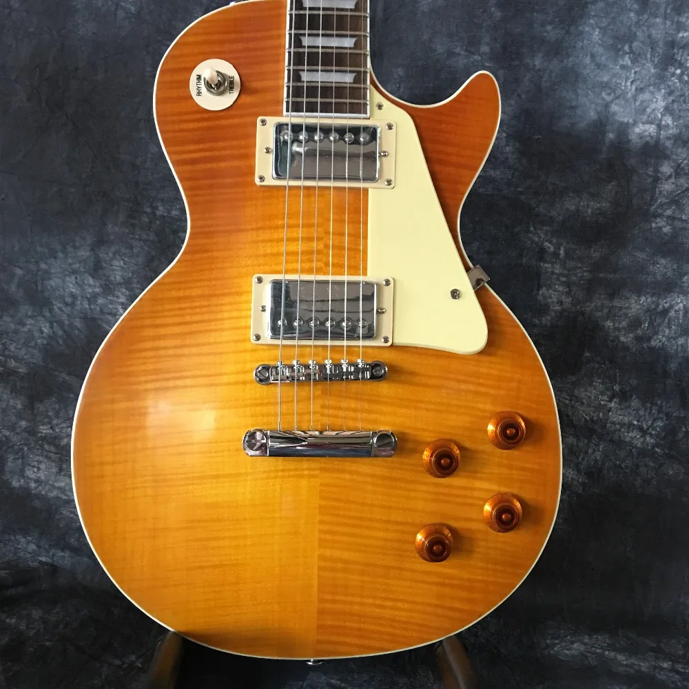 

suneye FREE SHIPPING Brand New 2019 Electric Guitar Brand OEM + Color Yellow ELECTRIC Guitar in china