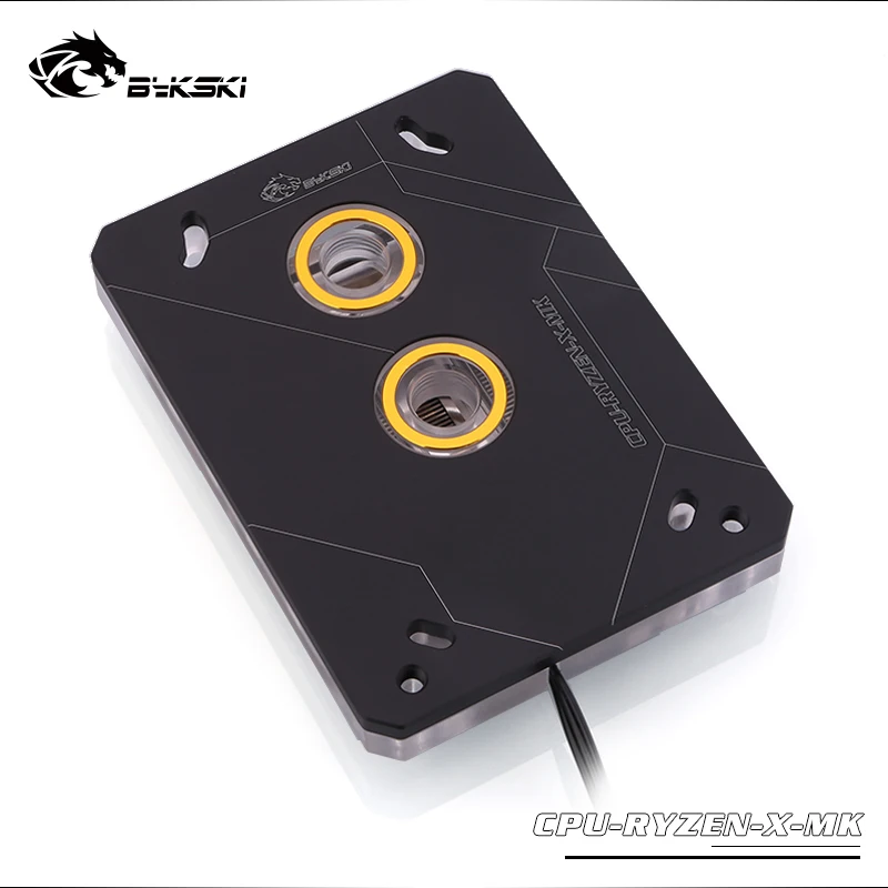 

Bykski CPU-RYZEN-X-MK RBW RGB Led CPU Water Cooling Block Black for AMD AM2 AM3 AM4 TR4