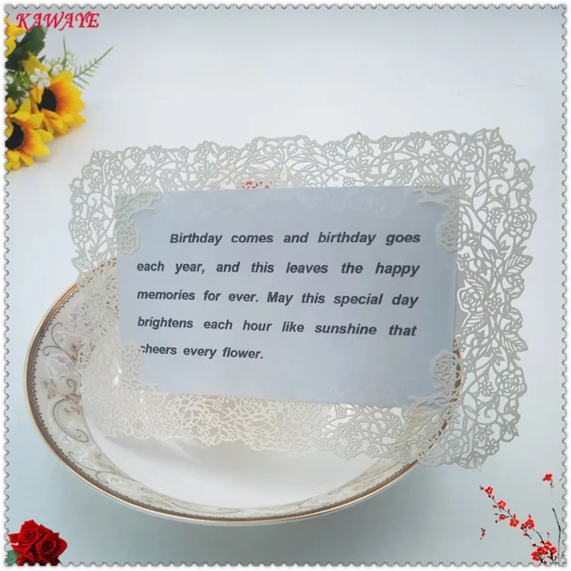  2017 New 10pcs Laser Cut Lace Paper Place Name Seat Card Wedding Birthday Party Invitation Table De - 32841866401